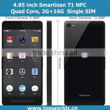 4.95 inch mobile phone with 16GB Android Smartisan T1