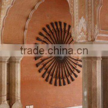 carved natural stone entrance gate design