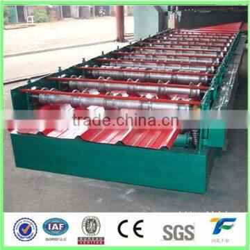 High efficiency galvanized roofing sheet roll forming machine/roofing sheet profiling machine