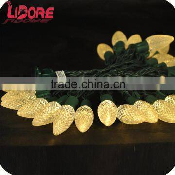 LIDORE Top Selling Products In Alibaba LED C9 Strawberry String Light Outdoor C9 LED String Lights