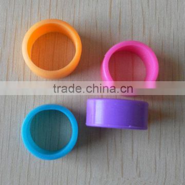 Colorful silicone rings for chicken feet, the best unbreakable chicken feet silicone rings for chicken sale