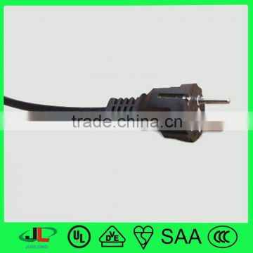 10A/250V Korea KC KTL flexible tube poewr cable has female tail plug