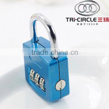 High Quality Tri-Circle Zinc Alloy Combination Padlock TC-AB50