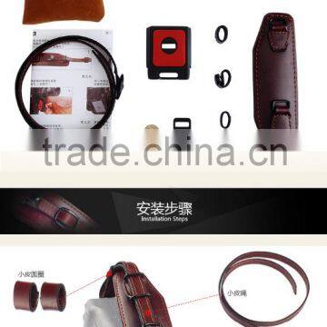 Factory Supply LYNCA Cowhide Leather Camera Wrist Strap With Quick-release Plate photo-6
