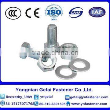 Zinc Plated Hex Bolts With Nut And Washer photo-6