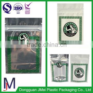 popular food grade 3 side seal bags for tea