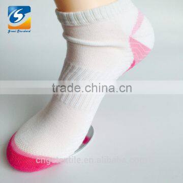 Half terry ankle sport custom non slip socks,anti-slip socks,non slip socks