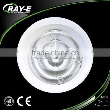 Aluminum Supply Ceiling Round Outlet Air Conditioning Circular Diffuser photo-2