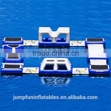 Top design Floating Obstacle Course aqua park Inflatable water park