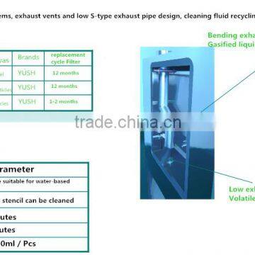Automatic Screen Cleaning Machines, Pneumatic Stencil Cleaner Whole Air Network Clean Machine photo-4