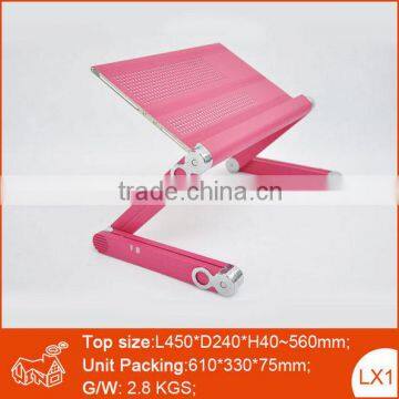 Computer desktop table folding computer table with mouse pad in bed