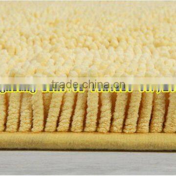 100% Polyester Chenille fiber Fabric For Carpet/Upholstery, Washing Glove Fabric