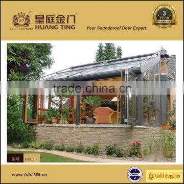 New Design heat break glass patio sun room manufacturer made in china