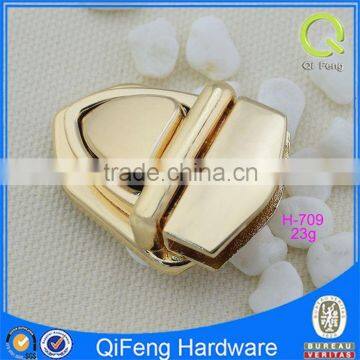 H-709 Zinc Alloy Metal Lock New Design Hardware Bag Lock,press Lock