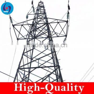 transmission steel tower steel lattice tower 4 legged steel tower