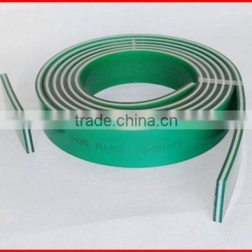 75/90/75A Triple layer durometer rubber squeegee for screen printing