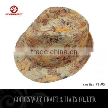 Good quality party fedora hat for selling