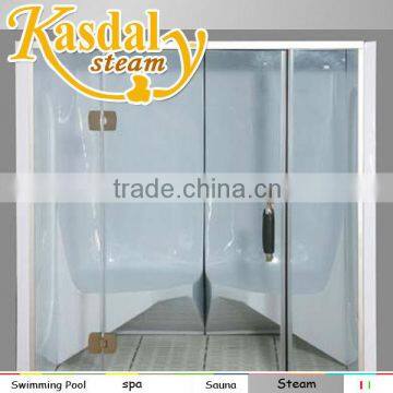 Custom Size Luxury Mini Multi-Function 8mm Tempered Glass Steam Sauna Bath Room