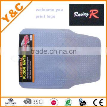 hook and head card package for russia and europe markets non-slip pvc car mat