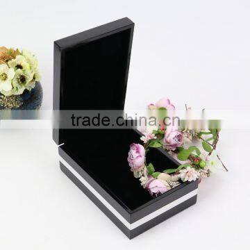 Wooden Jewelry Box Series Including Necklace Bracelet and Wood Mdf Ring Box Display Gift Box photo-5