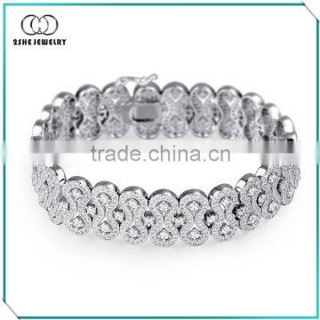 New Fashion Wide Silver Bracelet photo-2