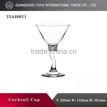 Top sale Z shaped cocktail glasses for wholesale