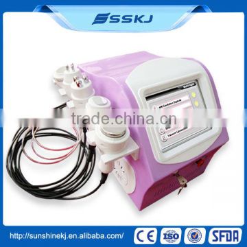 2016 Hot 5 treatment handles ultrasound cavitation for salon use