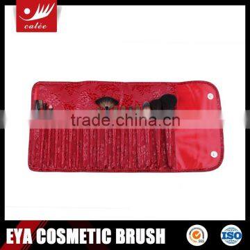 Eya 18pcs Top Selling Cosmetic Brush Set with red pouch