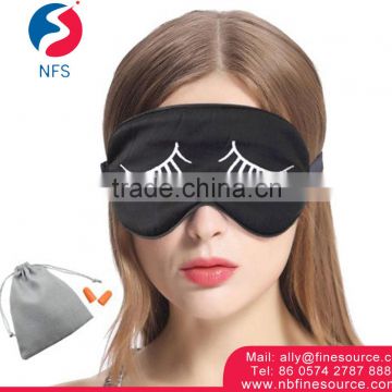 Cute Fabric Fashion Wholesale Eye Sleep Mask Travel Custom Eye Mask