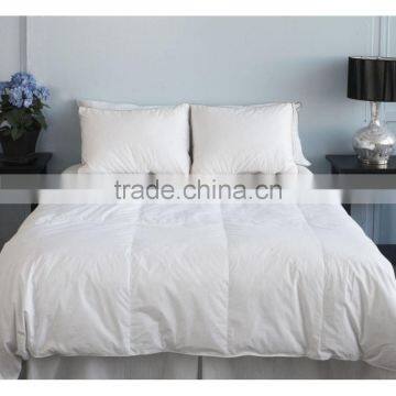 wholesale luxury cooling goose feather comforter set