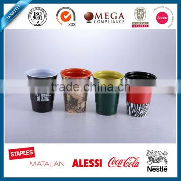 food safe durable melamine cup set