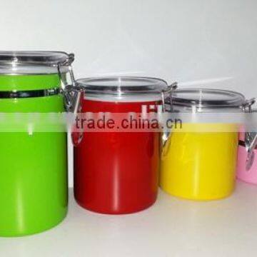 stainless steel storage jars set with the better price