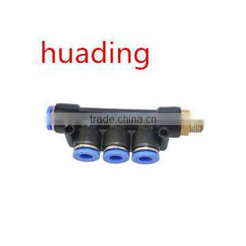 Best Selling 5 Way Metal Connector,PU Hose Connector And Pneumatic Cylinder photo-2