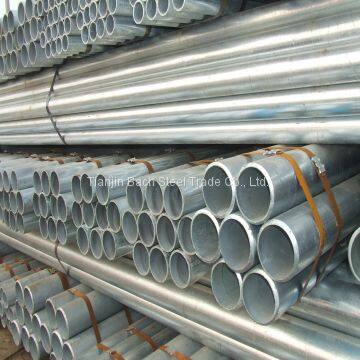 bs1387 galvanized steel pipe q235/a53 scaffolding tube for outdoor fence post construction