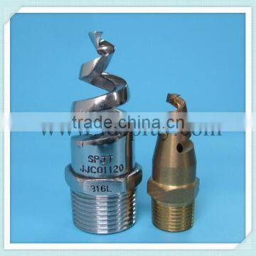 Stainless Steel,SS,brass,pp,pvc,teflon,nylon Helix Screw Helical Spjt Nozzle photo-5