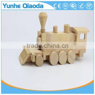 Blockle Srailway Engine 3D Woodcraft Kit Assemble Paint DIY Toys for Kids Adults the Best Birthday Gift photo-2