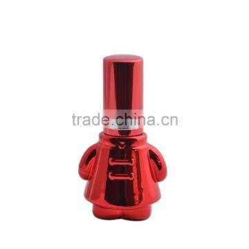 Special Shaped UV Gel Colored Empty Mini Aluminum Atomizer Refill Glass Perfume Spray Bottle photo-6