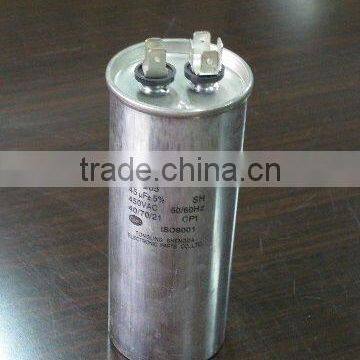 Round Aluminum Run Capacitor