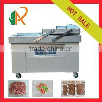 double chamber vacuum packing machine for food and meat