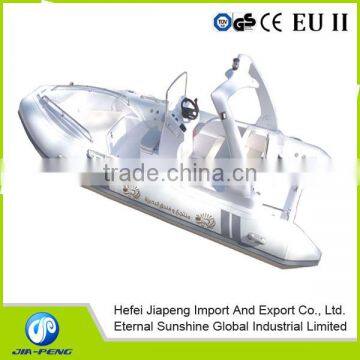 CE approved 580cm Hypalon RIB boat