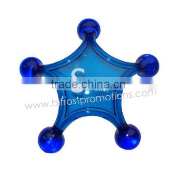 Star Shaped Mini Massager Plastic Hand Massage