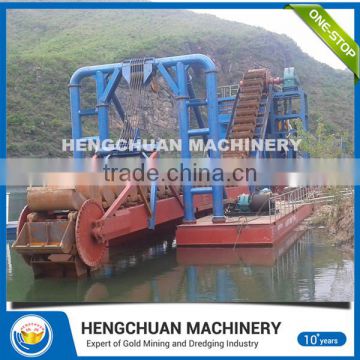 high density gold concentrate processing / sand river dredging ship of CE and ISO9001 standard