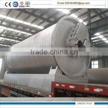 2016 NEW condition waste tire pirolisis planta pyrolysis plant extracting crude oil