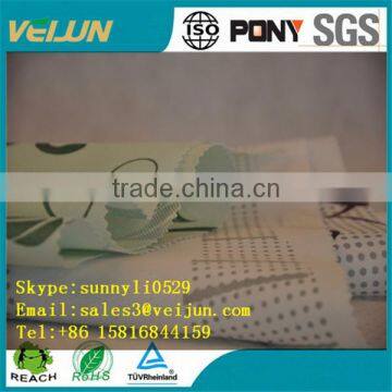 2014 Veijun flower printing pp spunbonded nonwoven fabric made in China