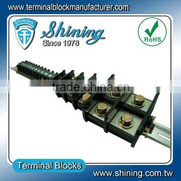 TA-200 35mm Din Rail Mounted 600V 200 Amp Bus Bar Wire Connector