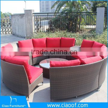 Factory Directly French Style Cheap Garden Corner Sofa