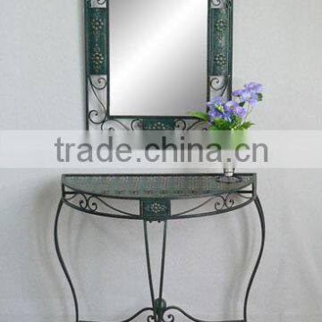 Decorative Shabby Chic Hairdressing Salon Styling Stations Dressing Table photo-2