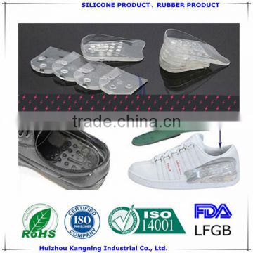 Silicone Increase Height Insoles Taller Lift Shoe Inserts Shoes Pads