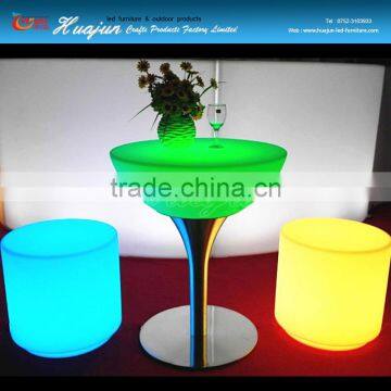 Light up High Table/round Top Table Led& Unique Bar Table Led Furniture photo-3