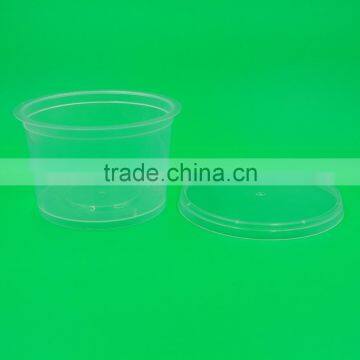 310ml Custom Disposable Plastic Soup Bowl, Microwave Soup Cup With Lid photo-5